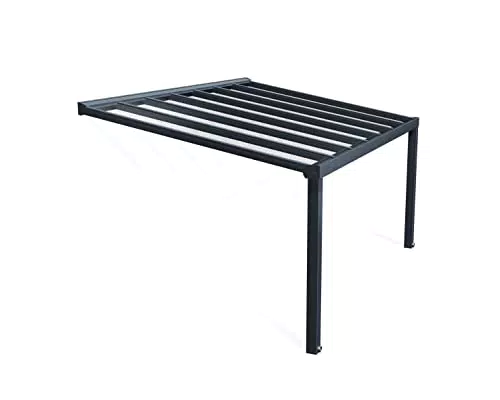 Canopia Terrassenüberdachung Alu Stockholm 3,4 x 5,2 m Polycarbonat Pergola