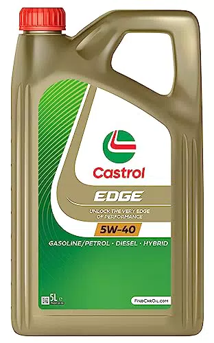 Castrol EDGE 5W-40 Motoröl - Hochleistungs-Syntheseöl für optimale Leistung