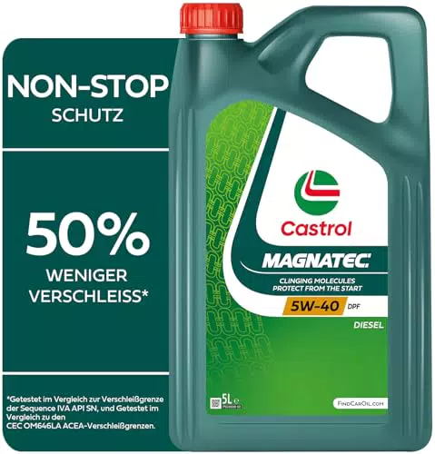 Castrol MAGNATEC 5W-40 DPF Motoröl für optimalen Motorschutz