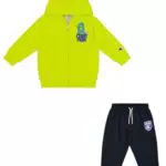 Champion Legacy Play With Graphics TD – Ultraleichter Powerblend-Fleece-Anzug mit Kapuze