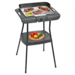 Clatronic Elektro Grill BQS 3508 - Tischgrill für Indoor und Outdoor BBQ