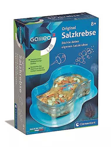 Clementoni Galileo Lab - Urzeitkrebse züchten und beobachten für kleine Forscher