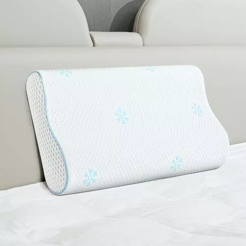 CloudÉtoile Nackenkissen – Ergonomisches Memory Foam Kissen für Seitenschläfer