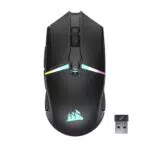 CORSAIR Nightsword RGB Gaming Maus - 18.000 DPI, 10 programmierbare Tasten, iCUE-kompatibel