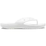 Crocs unisex-adult Classic Flip Flip-Flop, White