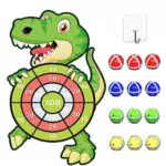 Dinosaurier Spielzeug Klett Dartscheibe für Kinder, Ideales Geburtstagsgeschenk