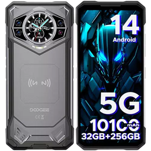 DOOGEE S200 Outdoor Smartphone 5G, 10100mAh, 6.72" FHD+, IP68, 100MP Kamera