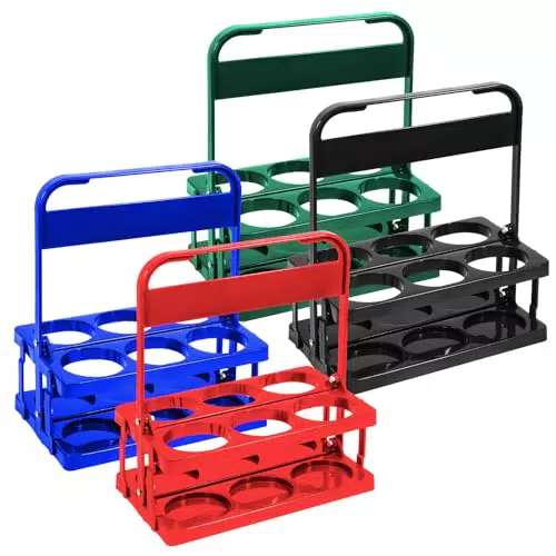 Dulov Flaschenträger für Getränke – Tragbarer Faltbarer Getränkekorb