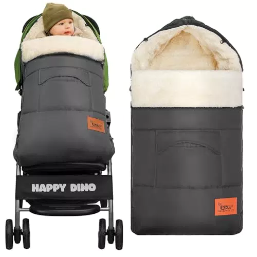 EAQ Kinderwagen Fußsack Winter - Fußsack für Buggy und Babyschale