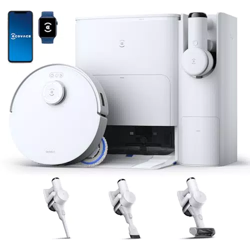 ECOVACS DEEBOT T20e Saugroboter mit Wischfunktion und 3D-Hinderniserkennung