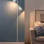 EDISHINE LED Stehlampe dimmbar mit schwenkbaren Diamantköpfen für Wohnzimmer
