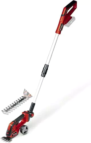 Einhell Akku-Gras- und Strauchschere GE-CG 18/100 Li Power X-Change - 18V, 10 cm Schnittbreite, 20 cm Schnittlänge
