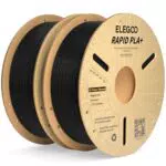ELEGOO High Speed PLA+ Filament 1.75mm Gelb 1KG, Rapid PLA Plus 3D Drucker Speedy Filament für 0-600 mm/s Hochgeschwindigkeitsdruck