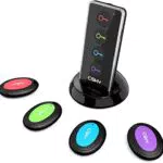 Esky Schlüsselfinder mit LED-Taschenlampe und RF Wireless Tracking