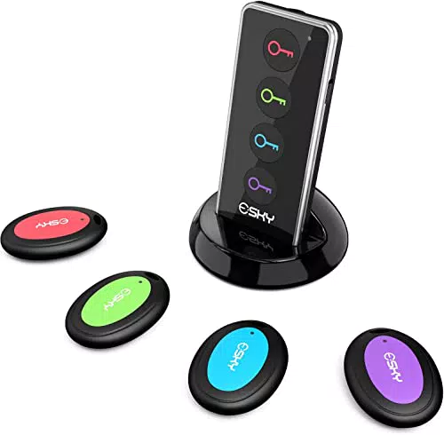 Esky Schlüsselfinder mit LED-Taschenlampe und RF Wireless Tracking