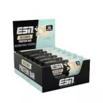 ESN Designer Bar Box, Hazelnut Nougat, 12 x 45 g, der ideale Snack mit bis zu 14 g Protein pro Riegel - made in Germany