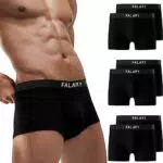 FALARY Boxershorts Herren Baumwolle Retroshorts ohne kratzenden Zettel