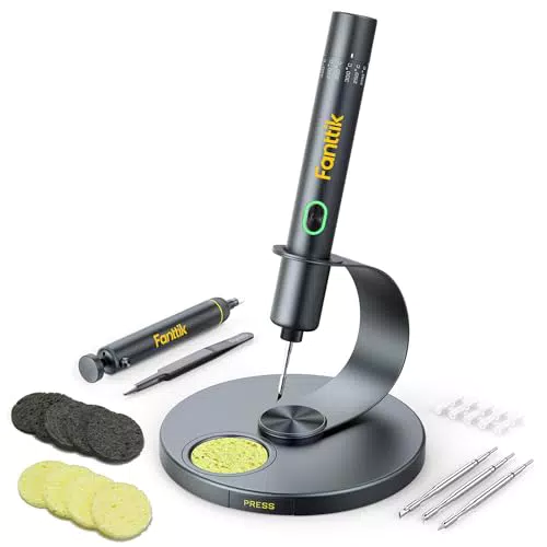 Fanttik T1 Max Lötkolben Set – kabelloser, schnellaufheizender Lötkolben 200-450 ℃