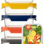 Fenger Bento Box aus Glas - Auslaufsichere Brotdose für gesunde Mahlzeiten