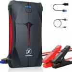 FLYLINKTECH Starthilfe Powerbank 4500A 13200mAh 12V für Benzin- und Dieselmotoren