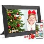 Frameo Digitaler Bilderrahmen 10,1 Zoll mit HD Touchscreen und 32GB Speicher