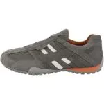 Geox Herren Uomo Snake L Sneakers, Lt Grey Anthracite