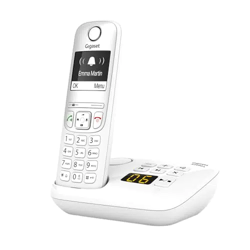 Gigaset AS690A DECT-Telefon mit Anrufbeantworter und Freisprechfunktion