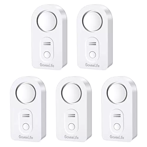 GoveeLife Wassermelder - Einstellbarer 100dB Audio-Sensor für Feuchtigkeit und Wasser