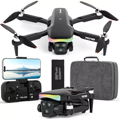 F417 GPS Drohne mit 4K Kamera, 5GHz WiFi, Auto Rückkehr und Follow Me Funktion