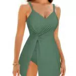 GRACE KARIN Damen Strandmode mit herausnehmbarem Brustpolster und Strapsen