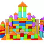 Hape E8247 Holzbausteine – Kreatives Bauvergnügen für Kinder
