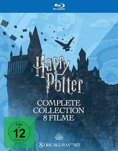 Harry Potter Komplet-Box: Alle Filme auf Blu-ray im Set
