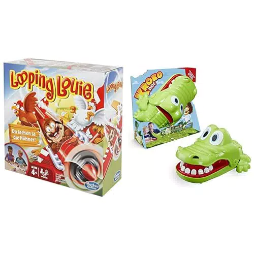 Hasbro 15692398 Looping Louie Kinderspiel, lustiges 3D Spiel