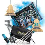 HAZET Adventskalender 2024 – Premium Werkzeug-Set mit Gürteltasche und Bit-Halter