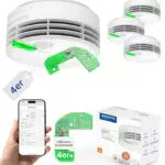 Hekatron Funkmodul Basis X für Genius Plus X Rauchmelder – Anschluss für 30 Melder