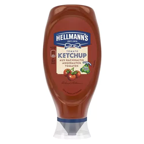Hellmann's Tomatenketchup - Leckere Grillsauce aus nachhaltig angebauten Tomaten