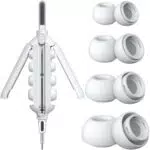 HiFan 4 Pairs Silikontips für Airpods Pro & Airpods Pro 2