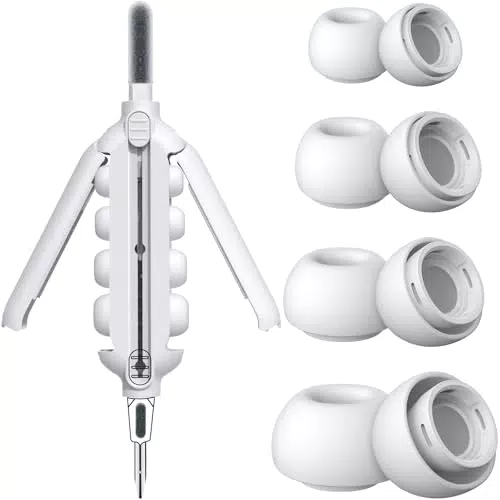 HiFan 4 Pairs Silikontips für Airpods Pro & Airpods Pro 2