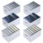 Hinrey Schrank Organizer für Hosen, Hemden und Unterwäsche - Ordnungssystem für Kleiderschränke