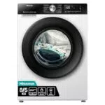 Hisense WD3S8043BW Waschtrockner mit 16 Programmen und Dampffunktion