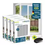 Hoberg Fenster-Fliegengitter mit Magnetbefestigung – Individuell zuschneidbar