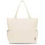 HOMESPON Cordury Tote Bag Große Umhängetasche mit Reißverschluss und Taschen für Reisen Fitnessstudio Urlaub