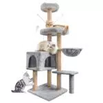 Katzen Kratzbaum mit Sisal umwickelt und vielen Spieloptionen