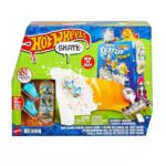 Hot Wheels Skate Tony Hawk Fingerboard-Set mit Aufbewahrung für Boards und Schuhe