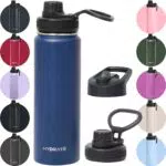 Hydrate Edelstahl Trinkflasche - Isolierte Wasserflasche für Outdoor-Aktivitäten