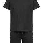 Indicode Comfy Shorts und Shirt Set – Sweatshorts und T-Shirt aus Baumwollmischung