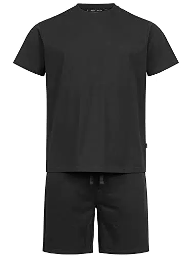 Indicode Comfy Shorts und Shirt Set – Sweatshorts und T-Shirt aus Baumwollmischung