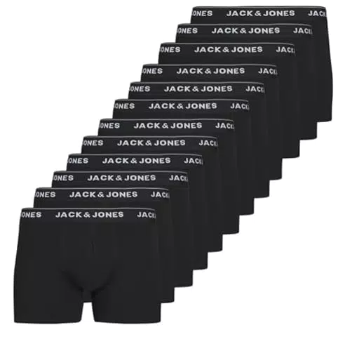 JACK & JONES Jactrunks Boxershorts für Herren – Bequemer Unterwäsche-Satz