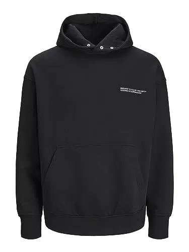 JACK & JONES Herren JORVESTERBRO Back Sweat Hood SN Kapuzenpullover