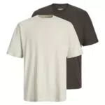 JACK & JONES JJEBRADLEY T-Shirt Kurzarm O-Neck für Herren